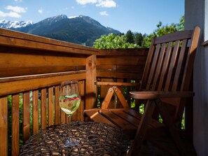 Apartment | Balcony - Cosy Holiday Flat With Garden in Wenns (Wenns)