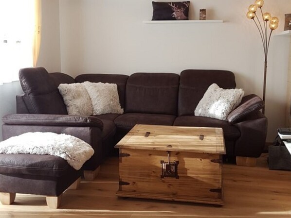 Living room - Boutique Chalet in Schönberg-lachtal Near Ski Area (Oberwölz)
