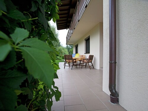 Restful Apartment With Terrace, Garden, Heating, Parking