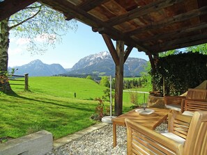 Balcony - Beautiful Chalet in Großsölk in a Nature Park (Sölk)