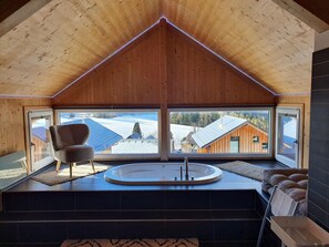 Bathroom - Comfortable Chalet in Hohentauern with Whirlpool near City Center (Hohentauern)