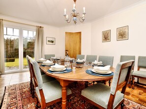 Dining - Large Detached House Surrounded by Nature (Tenneville)