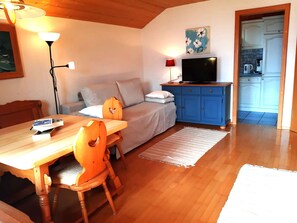 Living room - Charming Mansion Near Ski Area in Bürserberg (Buerserberg)