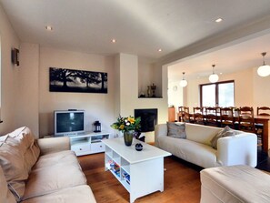 House | Living room | Fireplace