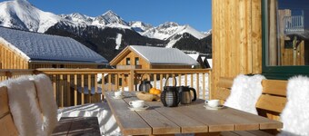 Wooden Chalet in Hohentauern With Sauna