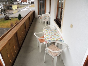 Ferienhaus | Balkon