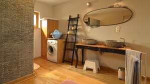 Cottage | Bathroom | Shower - Immaculate Holiday Home, a Base Camp for Countless Trips Near Aachen (Plombieres)