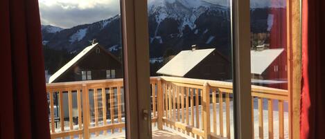 Chalet | Blick von der Unterkunft