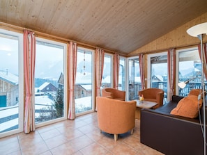 Living room - Luxury Chalet in Hohentauern With Panoramic Mountain Views (Hohentauern)