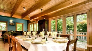 Dining - Beautiful Chalet With Sauna Near Forest in Durbuy (Durbuy)