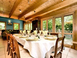 Dining - Beautiful Chalet With Sauna Near Forest in Durbuy (Durbuy)