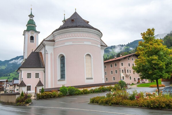 View from property - Modern Apartment in Brixen im Thale Near Ski Area (Brixen im Thale)