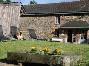 House | Exterior - Vintage Farmhouse With Garden, Roofed Terrace (Gouvy)