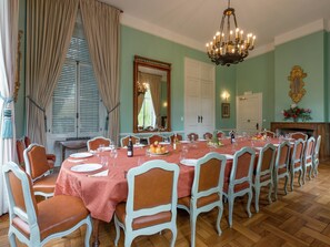 House | Dining - Beautiful Manor House in a Park Near Rochefort (Nassogne)