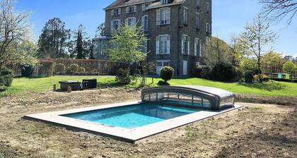 Beautiful Manor House in a Park Near Rochefort
