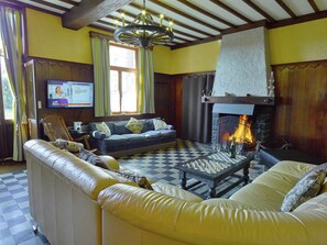 House | Living room - Spacious Holiday Home With Private Garden (Houyet)