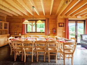 Dining - Spacious Holiday Home in Vresse-sur-semois With Garden (Vresse-sur-Semois)