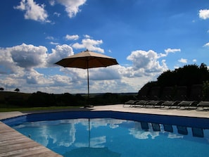 Ferienhaus | Pool | Innenpool, Außenpool