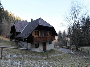 Chalet | Exterior - Spacious Chalet with Sauna near Ski Area in Wolfsberg (Wolfsberg)