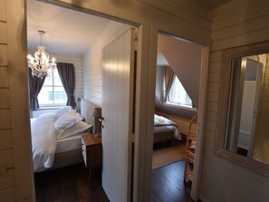 3 bedrooms, individually furnished, bed sheets