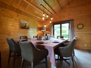 Dining - Splendid Chalet in Durbuy With Garden (Durbuy)