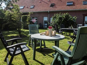 Apartment | Dining - Spacious, Atmospheric Upper Floor of a Farmhouse With Garden (Wuustwezel)