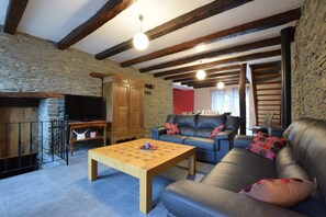 House | Living room | Fireplace