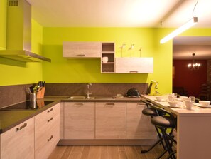 House | Private kitchen | Highchair - Cozy Holiday Home in Theux (Theux)