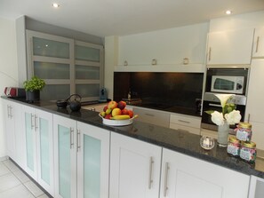 Villa | Private kitchen | Fridge, highchair - Sun-kissed Villa in Diksmuide With Garden, Sauna (Diksmuide)