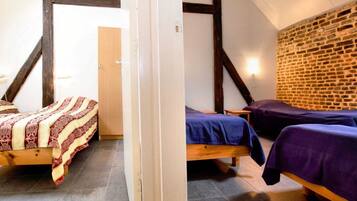 3 slaapkamers, individueel gemeubileerd