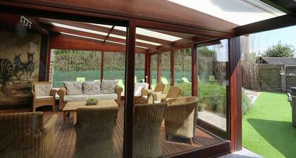 Splendid Villa in Middelkerke with Sauna, Hot Tub, Terrace