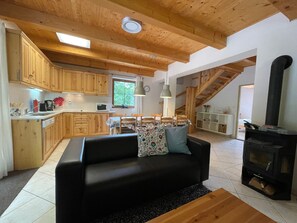 House | Living room | TV - Cozy Holiday Home near Ski Area in Javorník (Rudník)