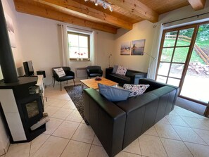 House | Living room | TV - Cozy Holiday Home near Ski Area in Javorník (Rudník)