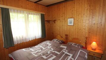 Chalet | 1 camera, con arredamento individuale, lenzuola