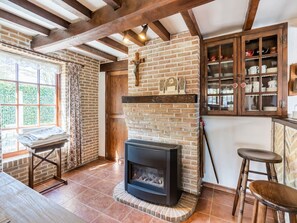 Living room - Farmhouse in Beveren Near Beach & Garden (Alveringem)