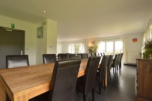 House | Dining - Perfect Holiday Home in Trou de Bra With Private Garden and Mountain Views (Lierneux)