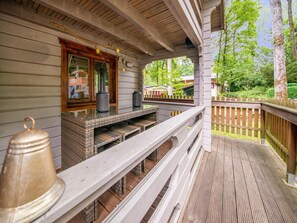 Ferienhaus | Balkon