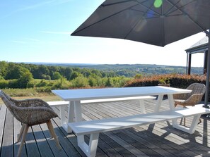 Villa | Balcony - Spacious Villa in Houyet Ardennes With Sauna (Houyet)