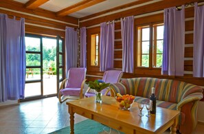 Living room - Stupna Holiday Home With Garden (Vidochov)