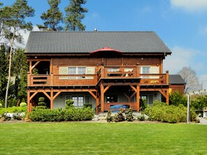 Chalet | Exterior - Affluent Chalet in Septon with Whirlpool, Sauna, Hot Tub (Durbuy)
