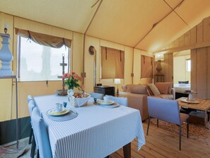 Tent | Dining - Cozy Tent Lodge in Pittem With Veranda,barbecue (Pittem)