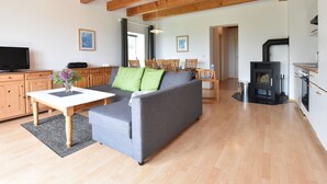 Apartment | Living room - Cosy Apartment in Insel Poel With Fireplace (Insel Poel)
