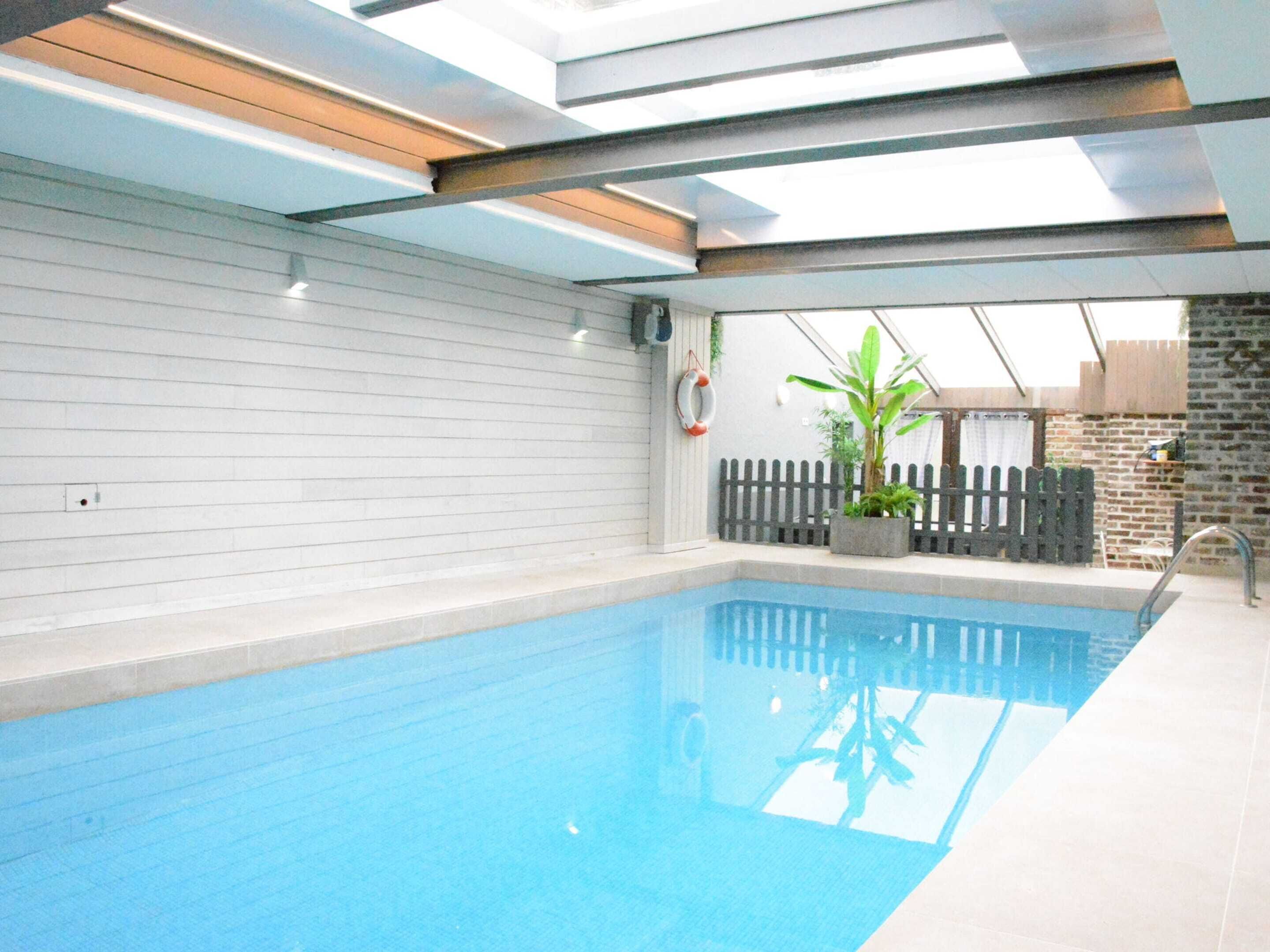 Indoor pool, outdoor pool