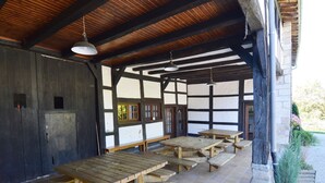 Balcony - Beautiful Farmhouse in Burtonville With Sauna (Vielsalm)