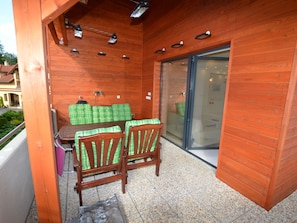 Balcony - Modern Apartment in Lipno Near the Shore and the Ski Lift (Lipno nad Vltavou)
