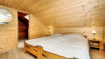 Chalet | 5 slaapkamers, individueel gemeubileerd, beddengoed