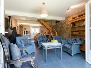 Living room - Sprimont Sauna & Garden Stay (Sprimont)