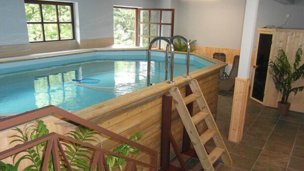 Pool - Luxurious Holiday Home in Rohl Eifel With Fenced Garden (Rohl)