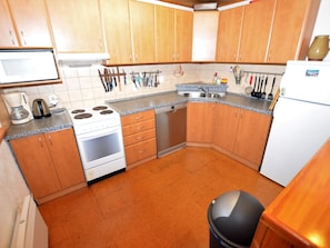 Private kitchen - Detached House With Garden and Terrace Near Ski Lift (Loucna Pod Klinovcem)
