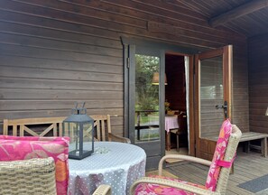 House | Balcony - Holiday Home on a Horse Farm in Heath (Eschede)